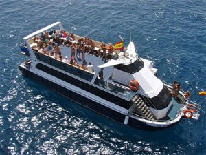 dolfijnen catamaraan glazen bodem gran canaria